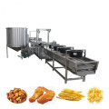 Mesh Belt Type Puffed Food Frying Machine